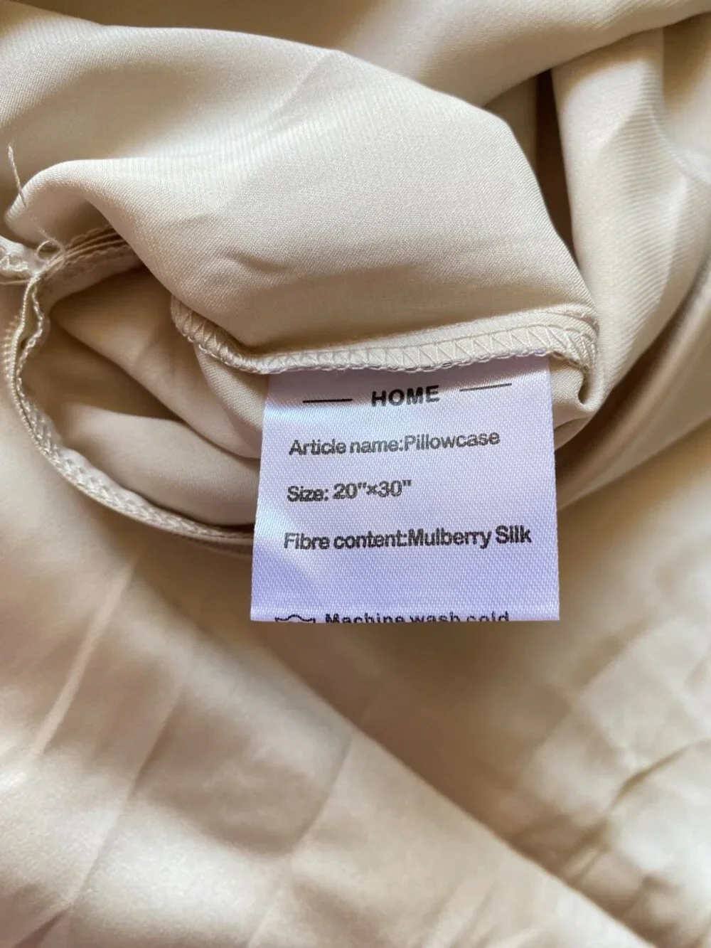 100% Mulberry Silk Set of 2 Pillowcases 20